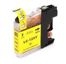 LC-125XLY Tintenpatrone XXL yellow kompatibel zu Brother