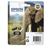 T243540 Tinte light cyan zu Epson 24 XL Elefant